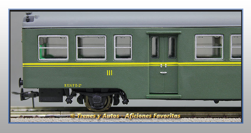 Coche pasajeros Tipo C "Yencas" - Renfe